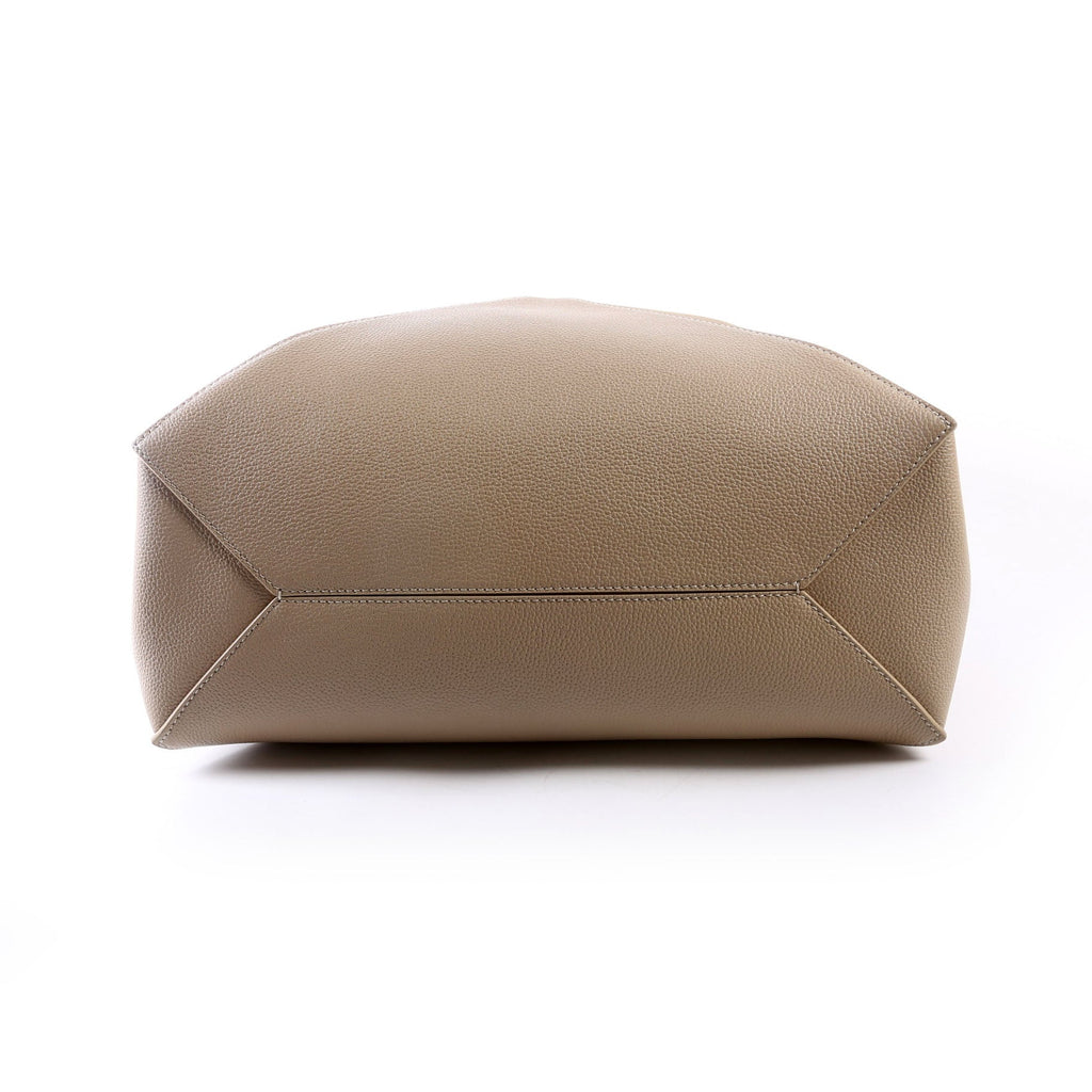 Puzzle Fold Tote Horizontal Medium Grained Calfskin