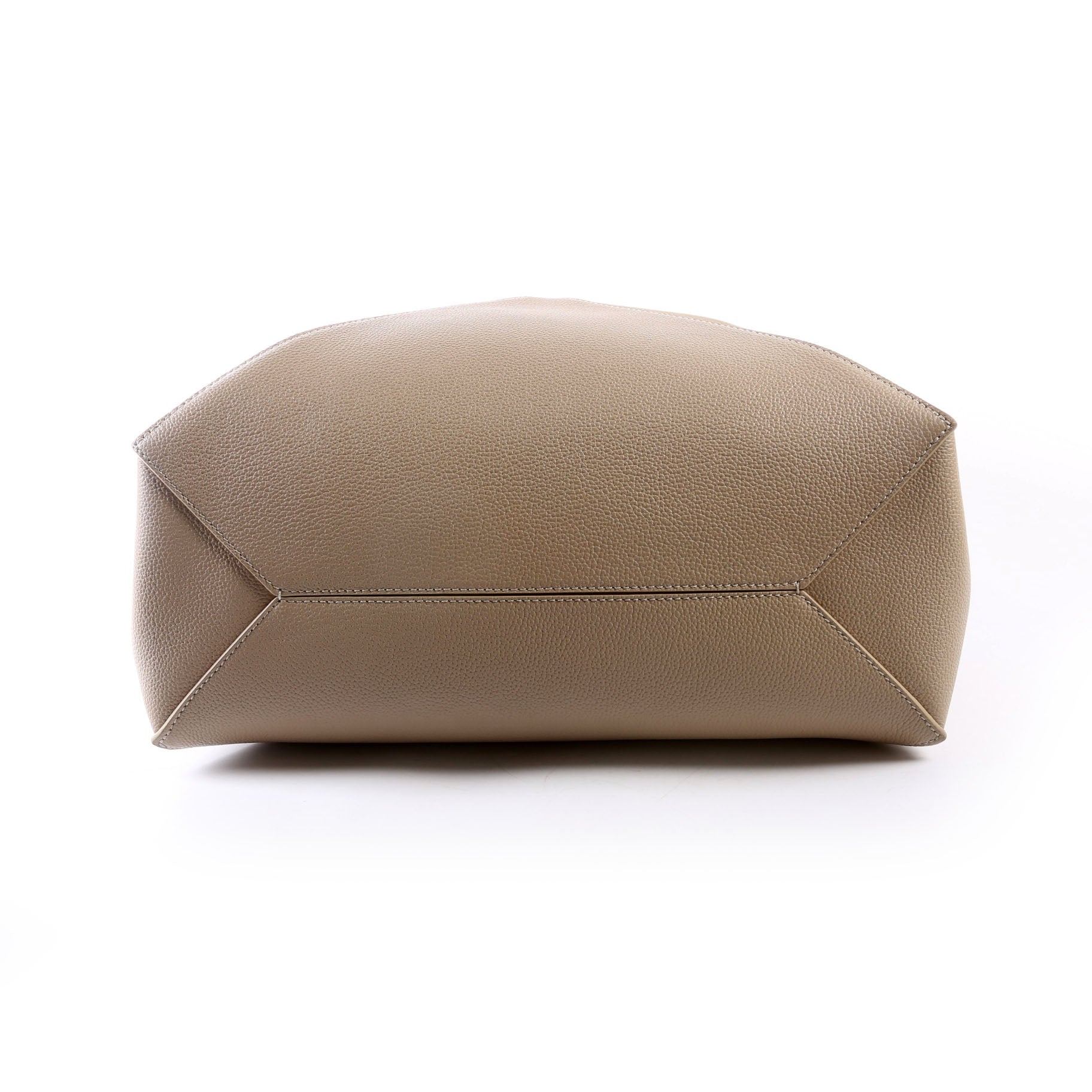 Puzzle Fold Tote Horizontal Medium Grained Calfskin