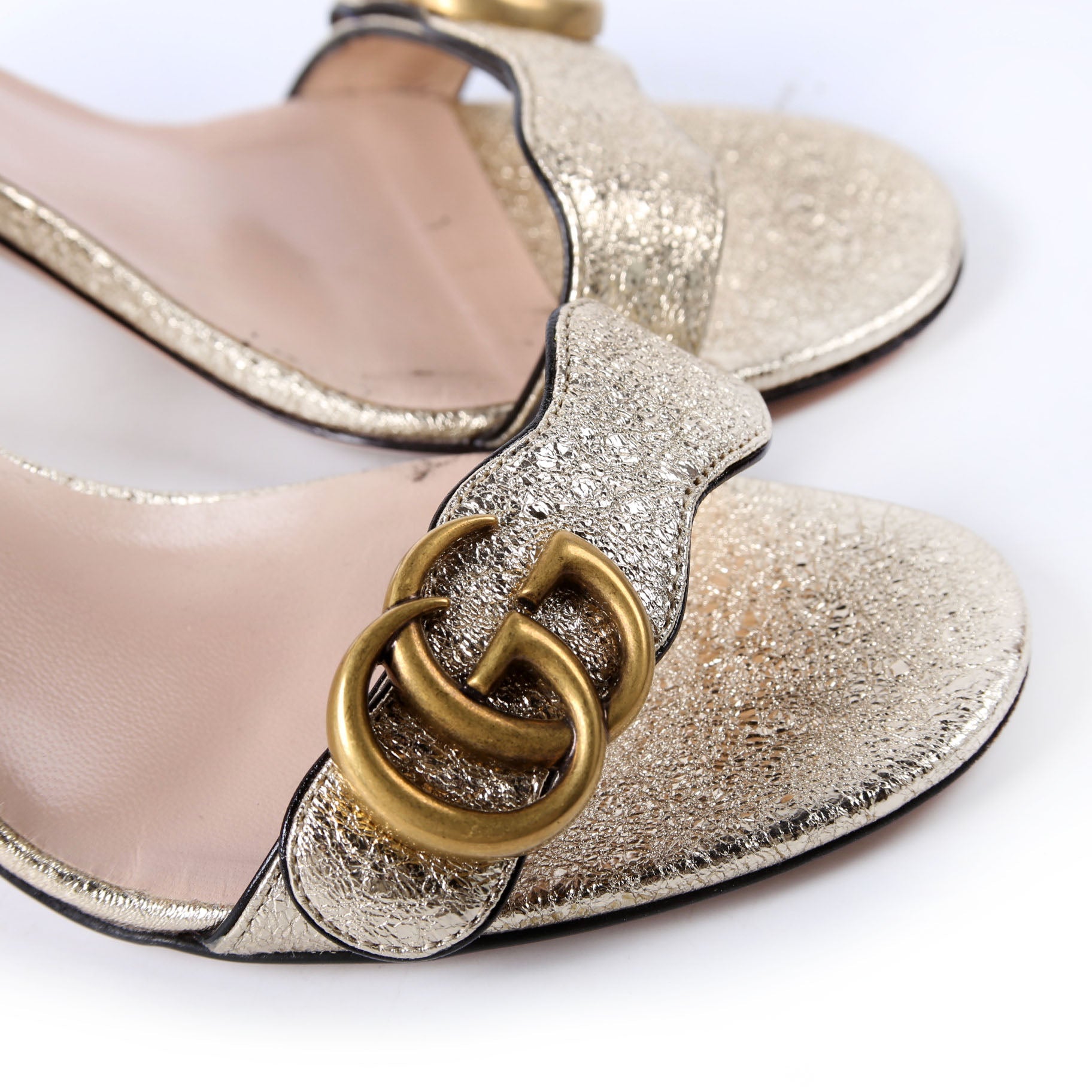 GG Marmont Sandal Heels Size 37.5