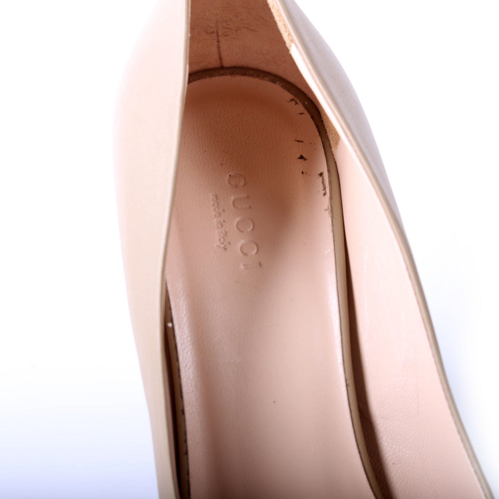 Horsebit Block Heel Pumps Size 38