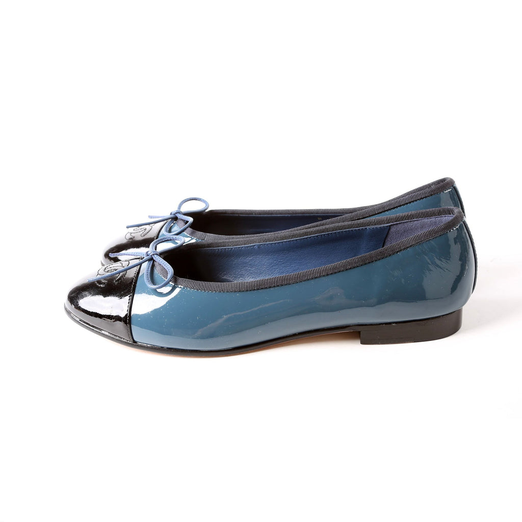 Cap Toe Ballet Flats Size 38