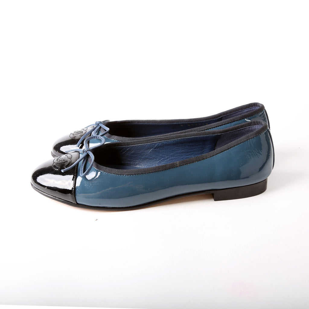 Cap Toe Ballet Flats Size 39