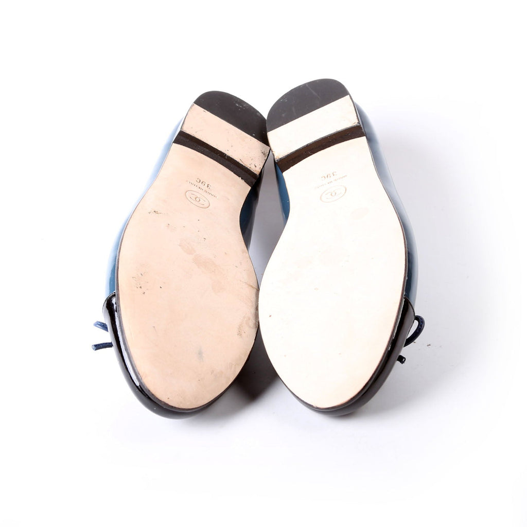 Cap Toe Ballet Flats Size 39
