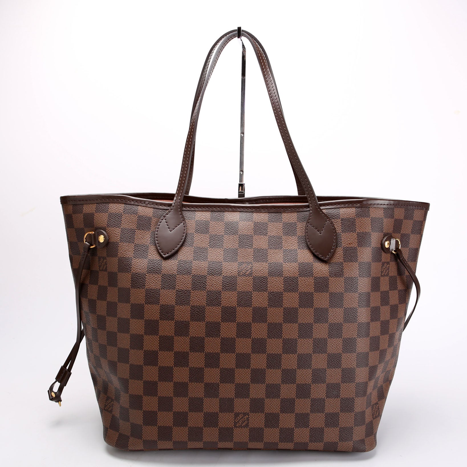 Neverfull With Wallet MM Damier Ebene Pink