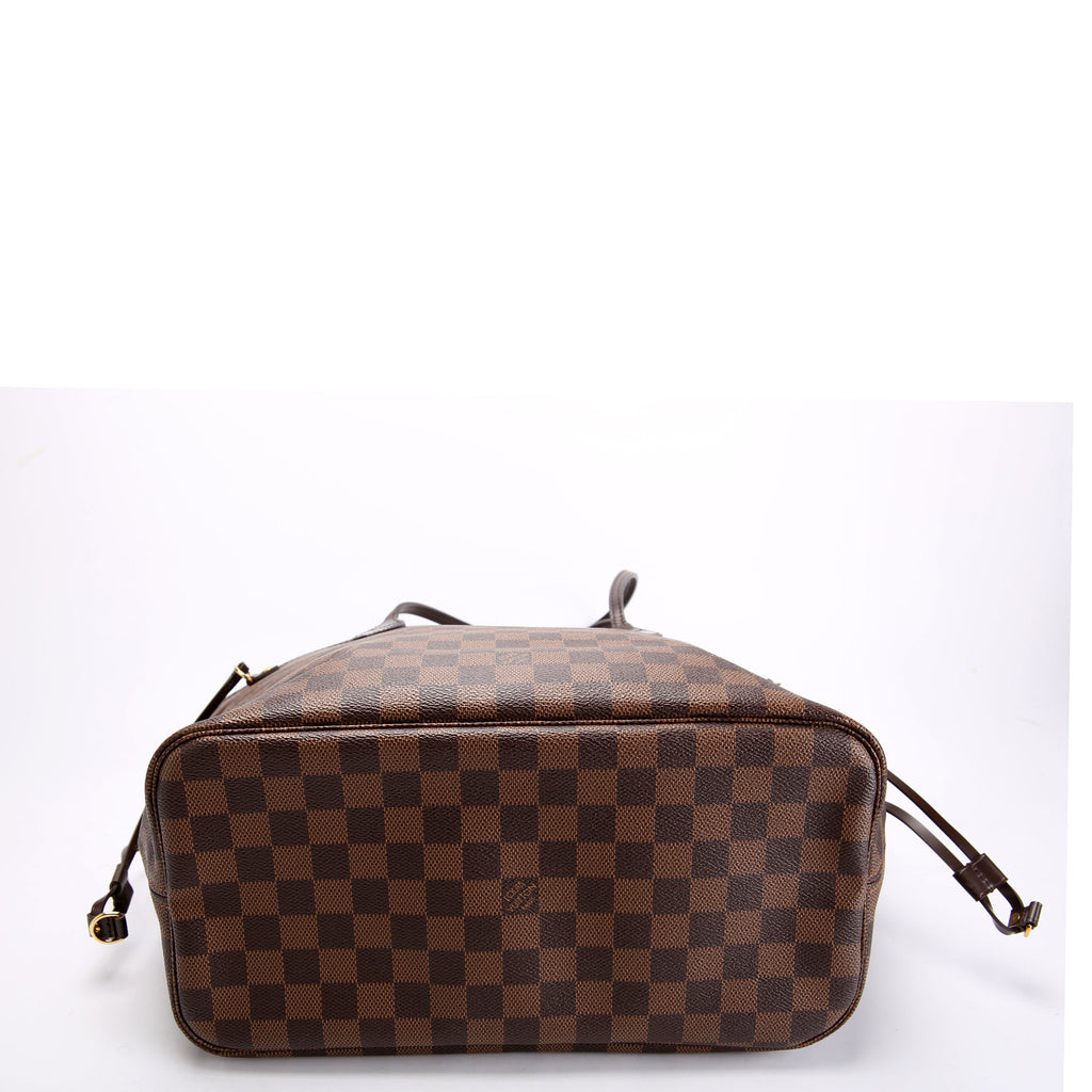 Neverfull With Wallet MM Damier Ebene Pink