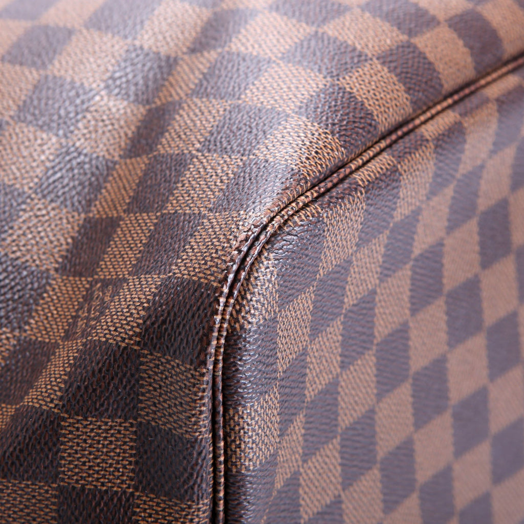 Neverfull With Wallet MM Damier Ebene Pink