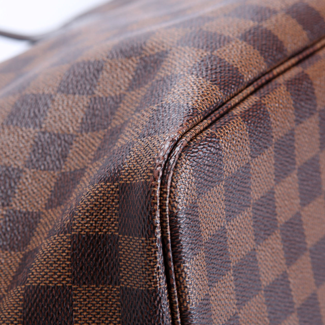 Neverfull With Wallet MM Damier Ebene Red