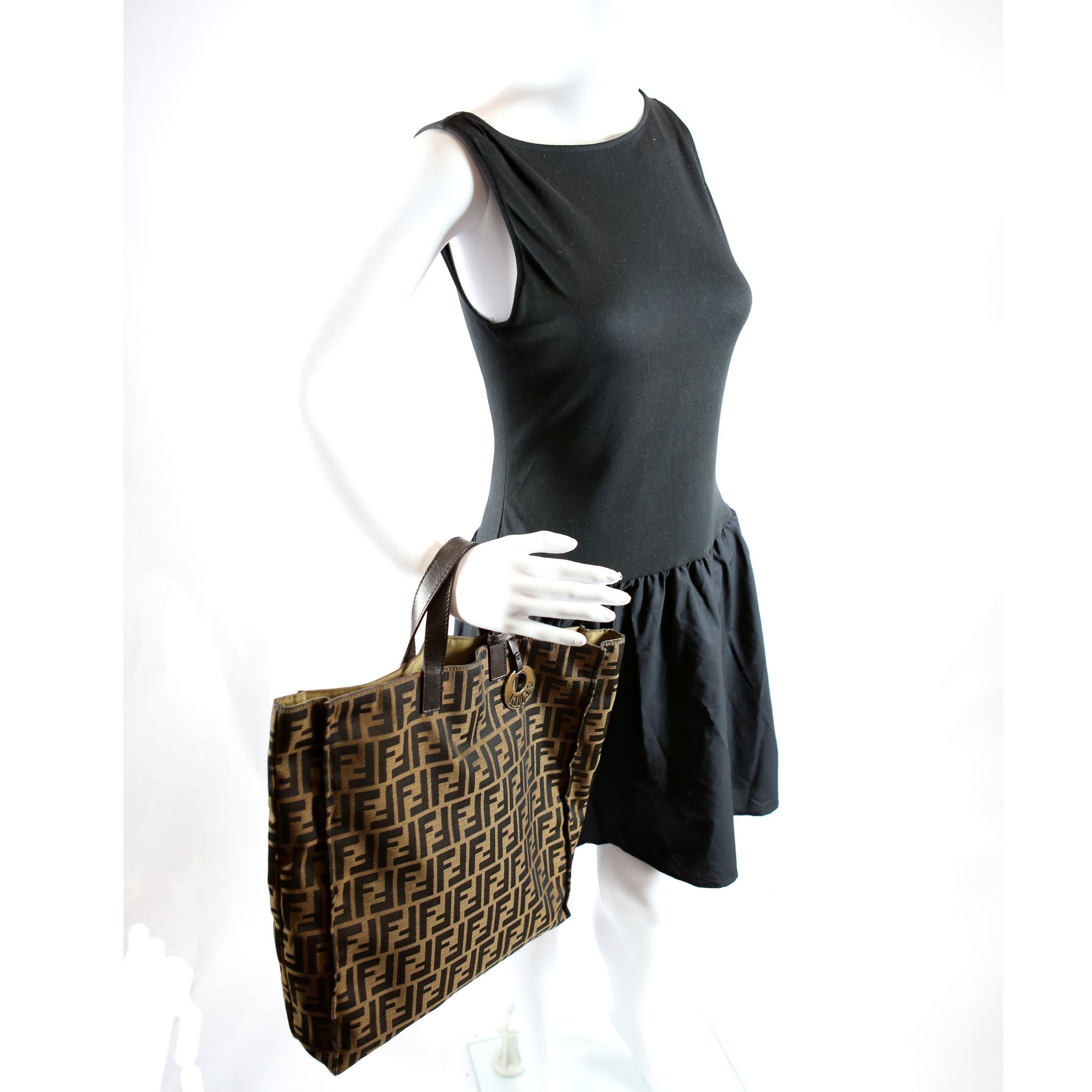 8BH173 Zucca Soft Tote Brown