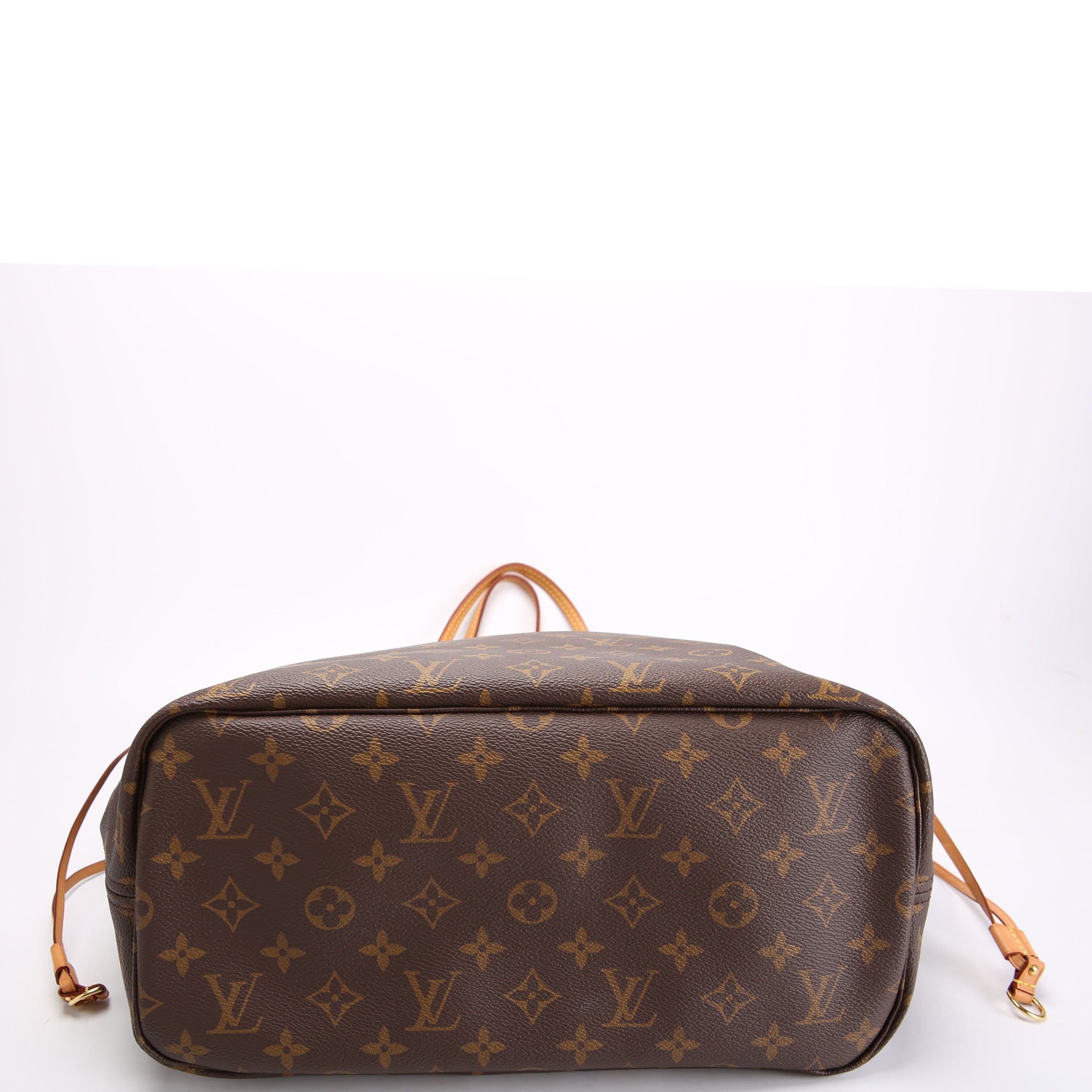 Neverfull With Wallet MM Monogram Beige