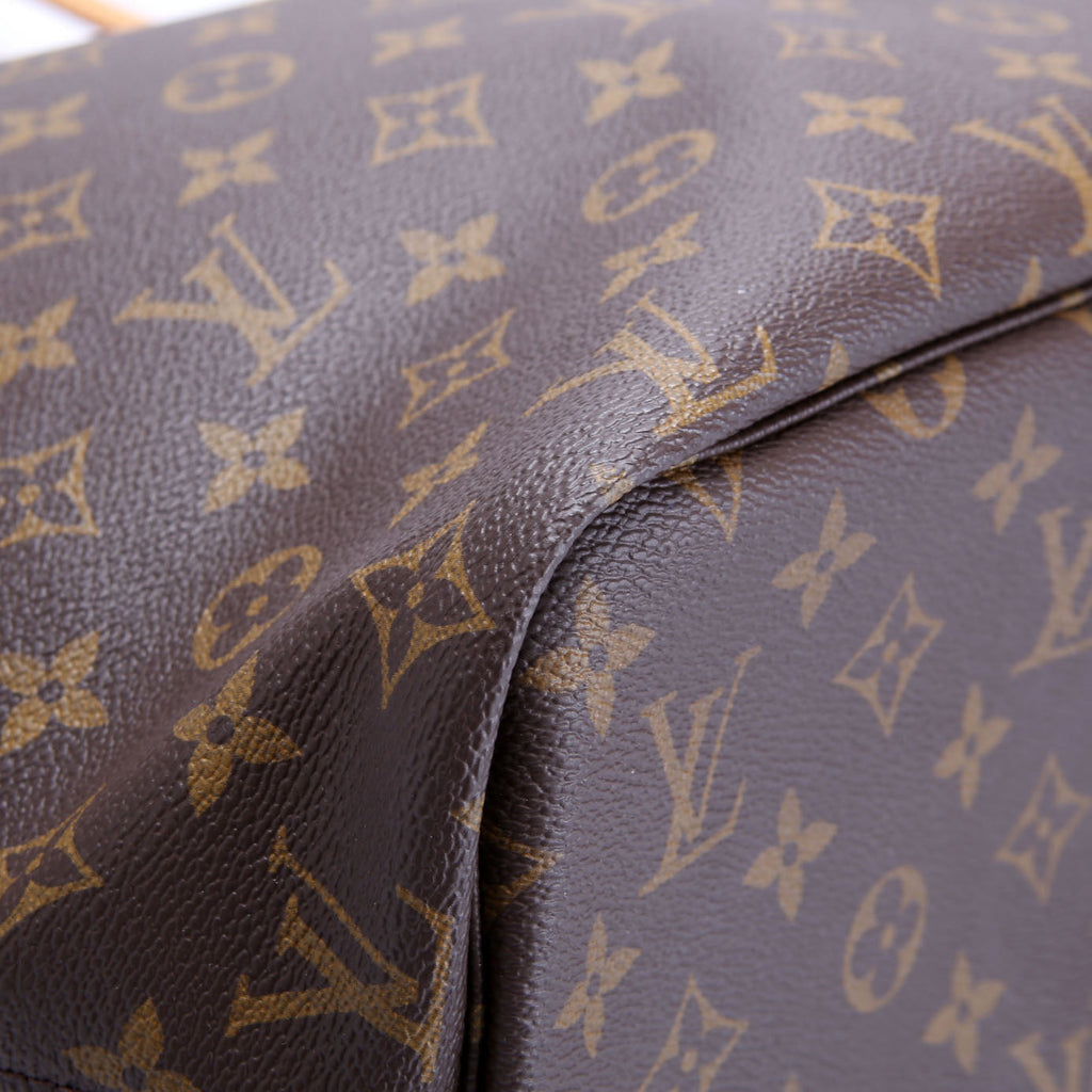 Neverfull With Wallet MM Monogram Beige