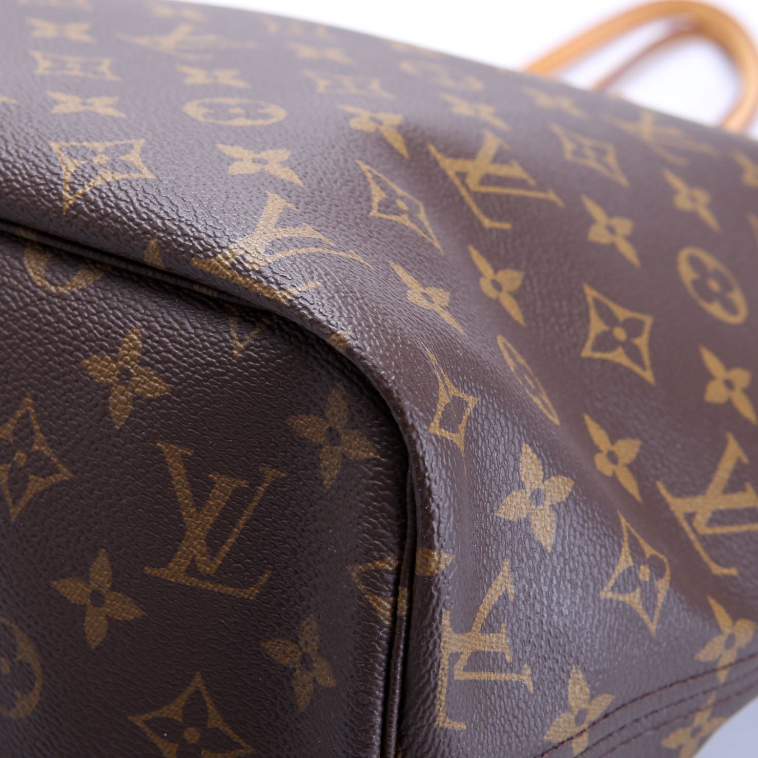 Neverfull With Wallet MM Monogram Beige