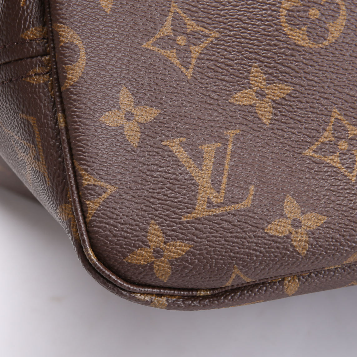 Neverfull With Wallet MM Monogram Beige