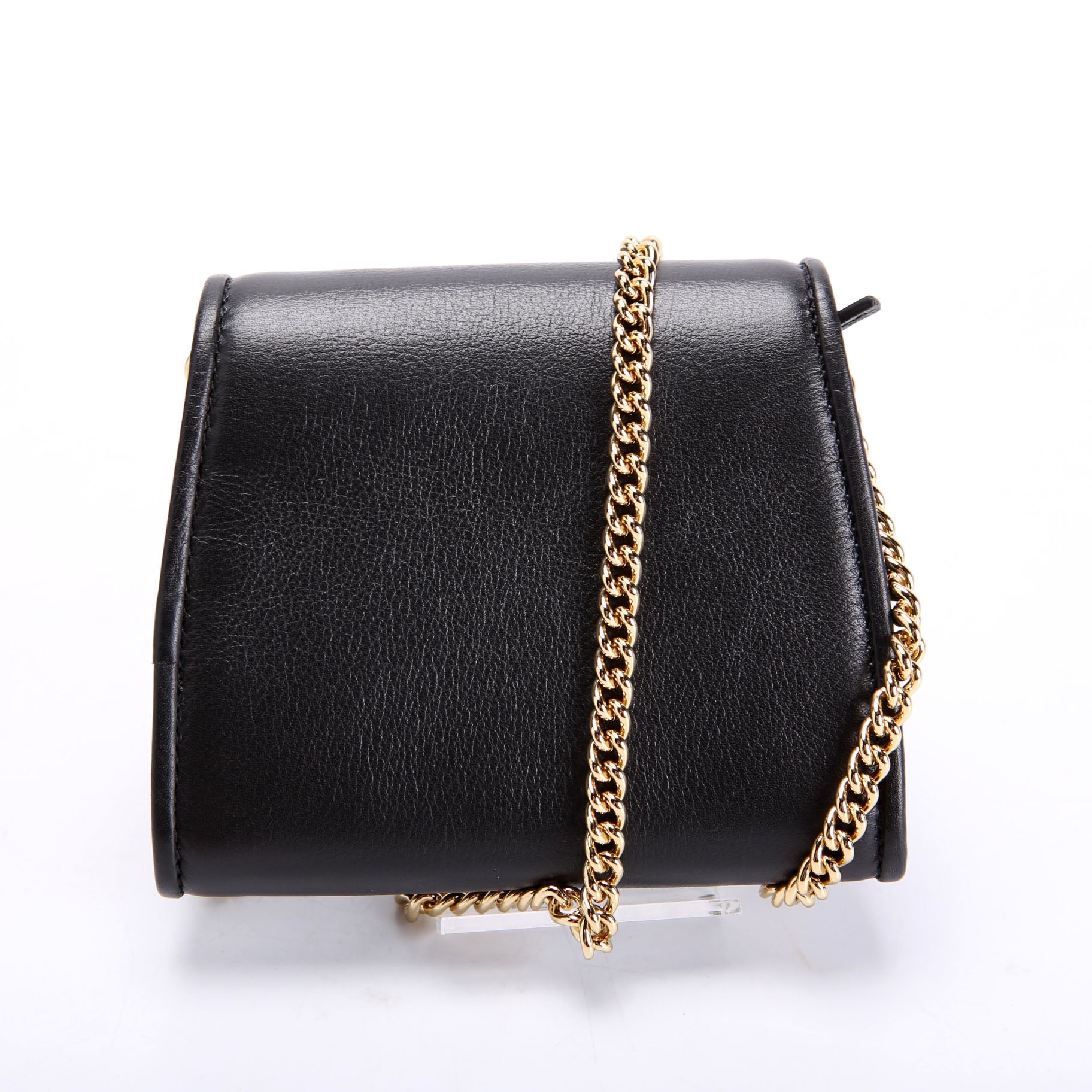 Gucci 725219 Blondie Leather Chain Wallet Black