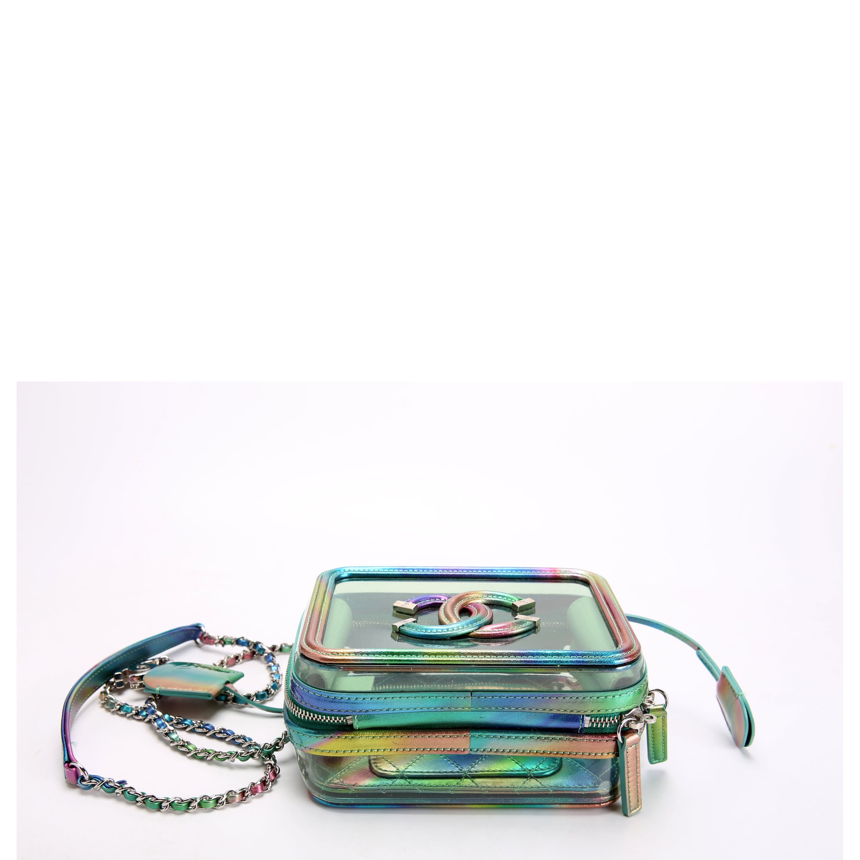 Filigree Vanity Small With Chain PVC/Lambskin 29M Multicolor