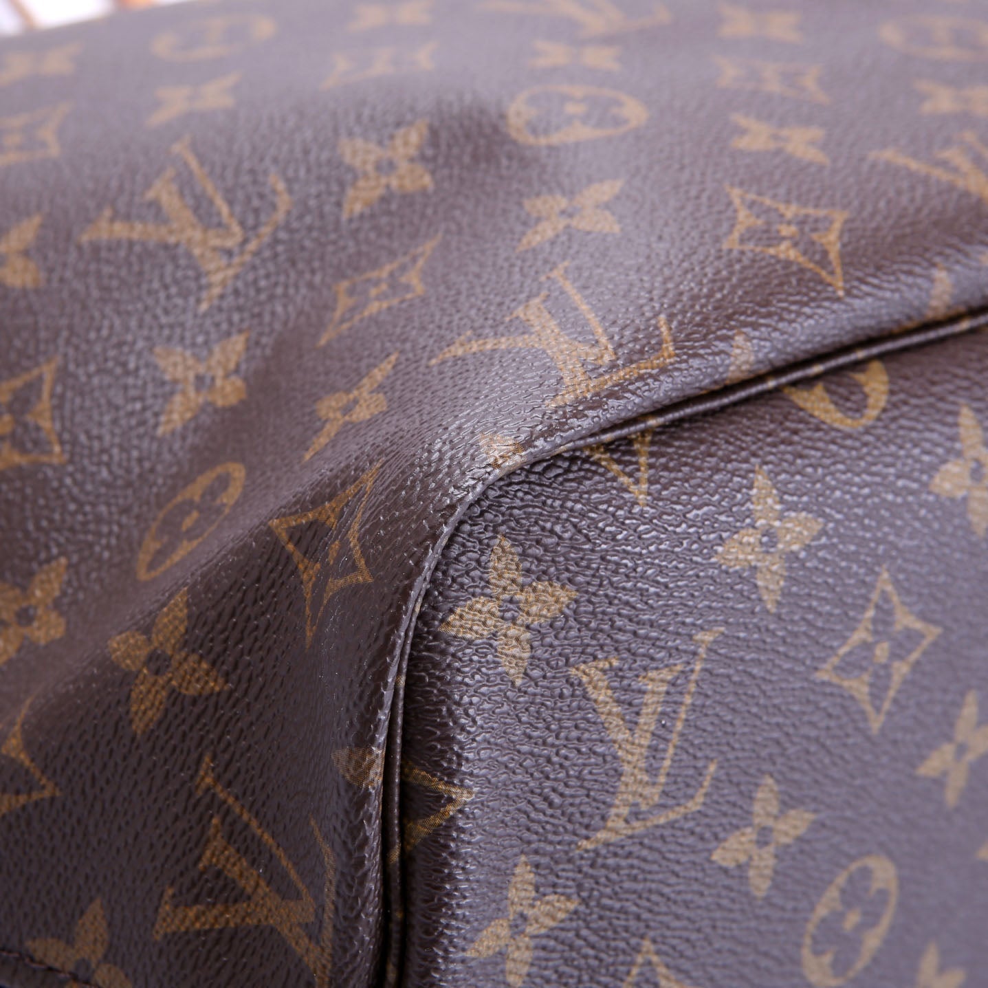 Neverfull With Wallet MM Monogram Beige