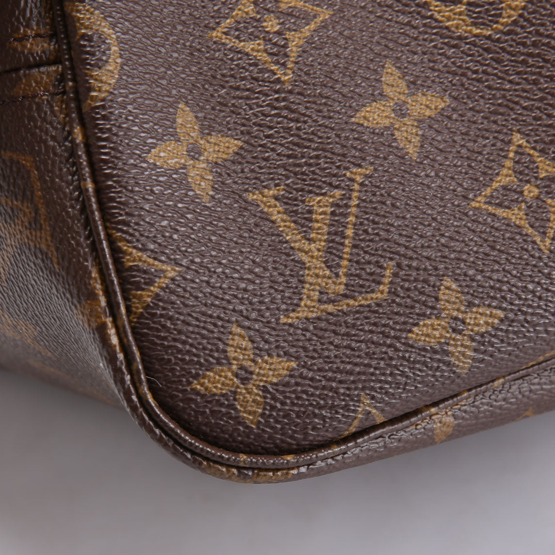 Neverfull With Wallet MM Monogram Beige