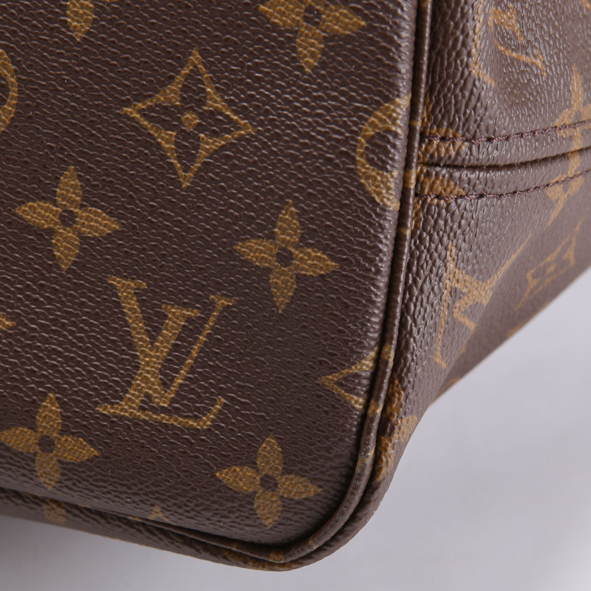 Neverfull With Wallet MM Monogram Beige