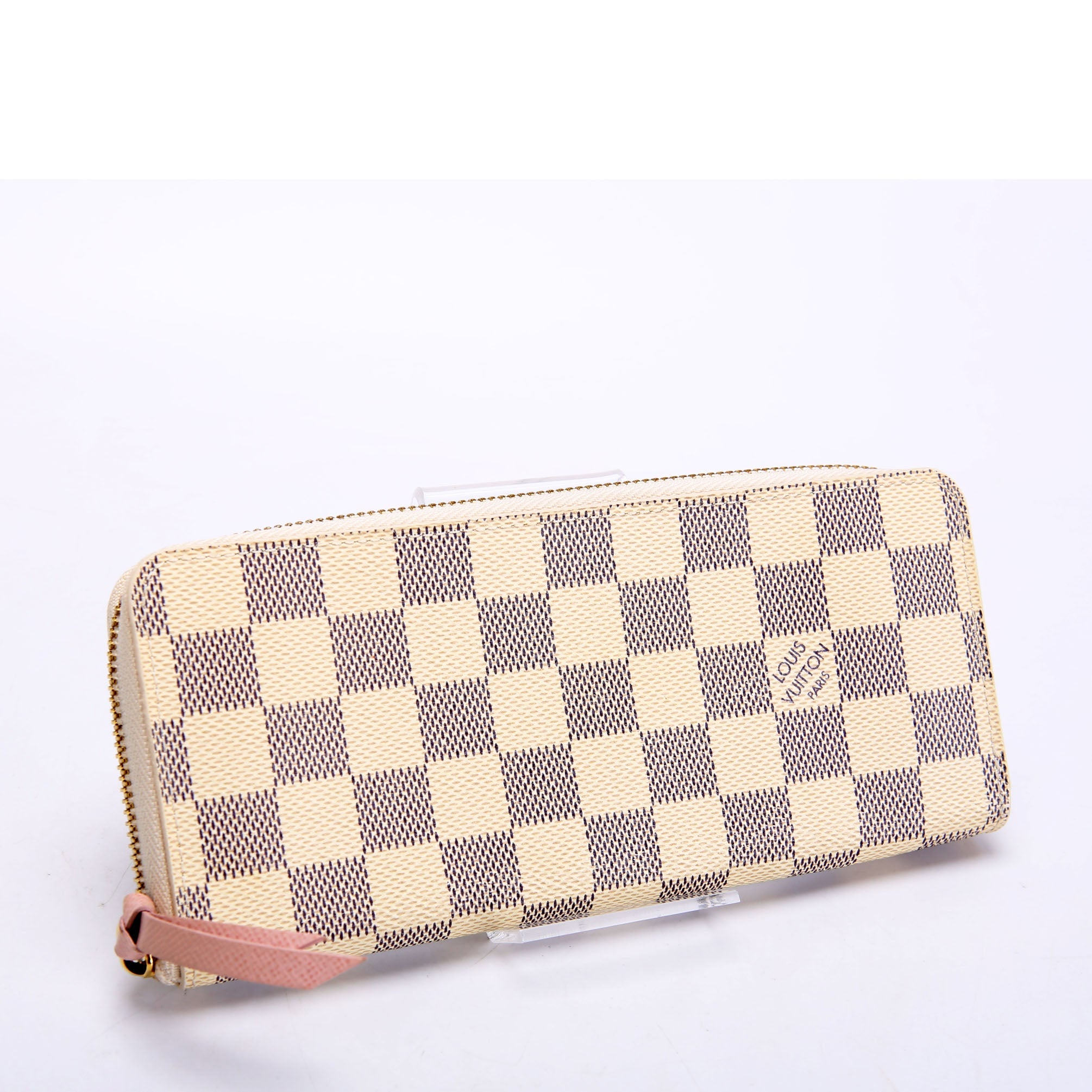 Clemence Wallet Damier Azur