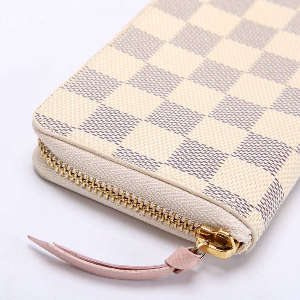 Clemence Wallet Damier Azur