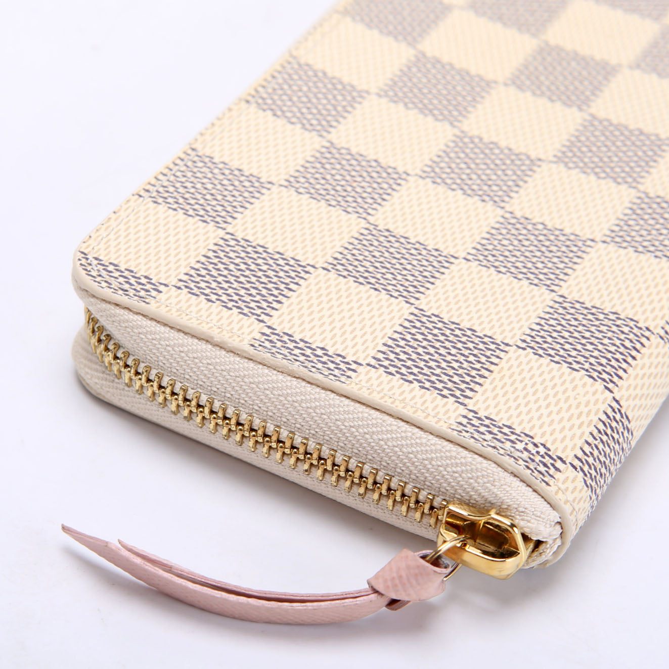Clemence Wallet Damier Azur