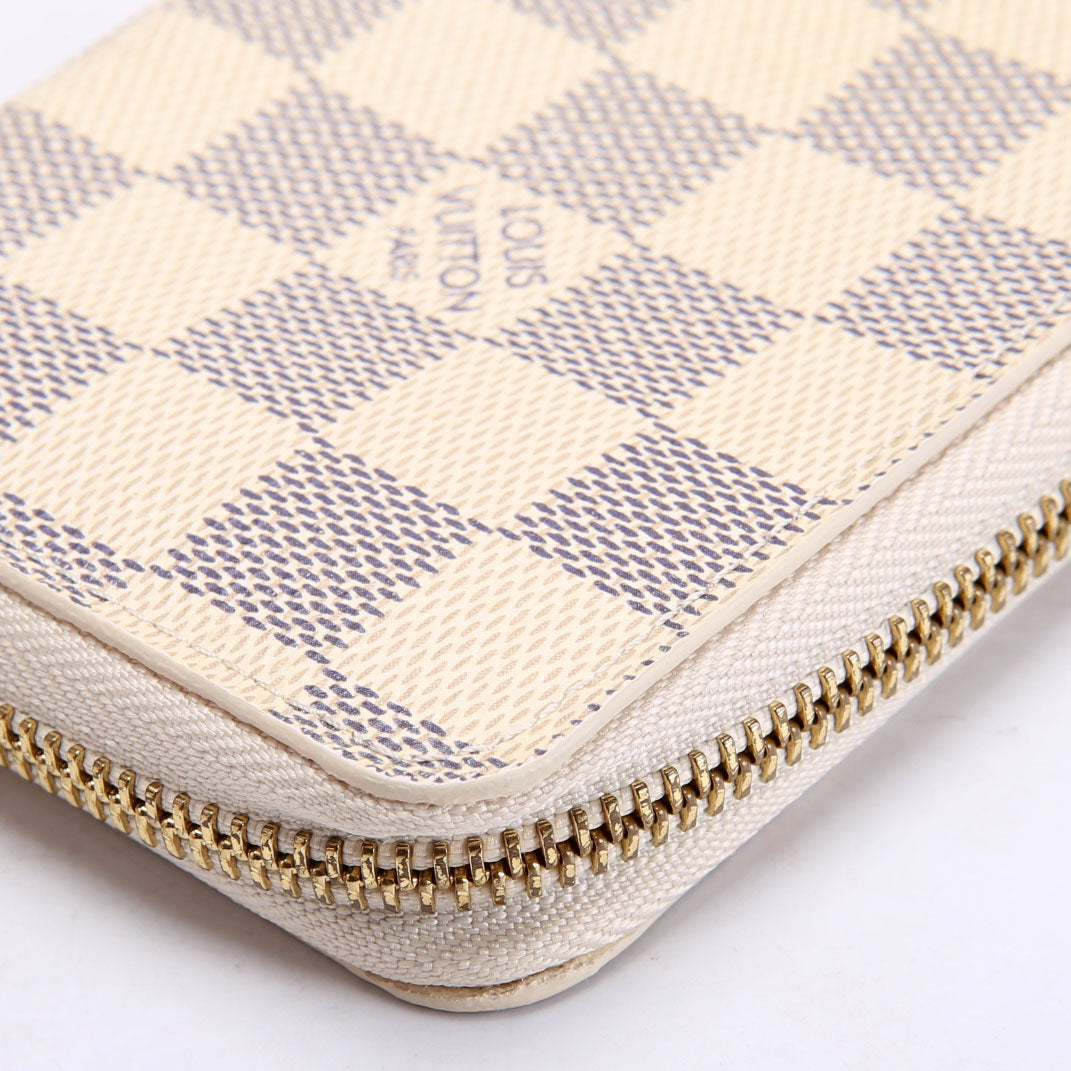 Clemence Wallet Damier Azur