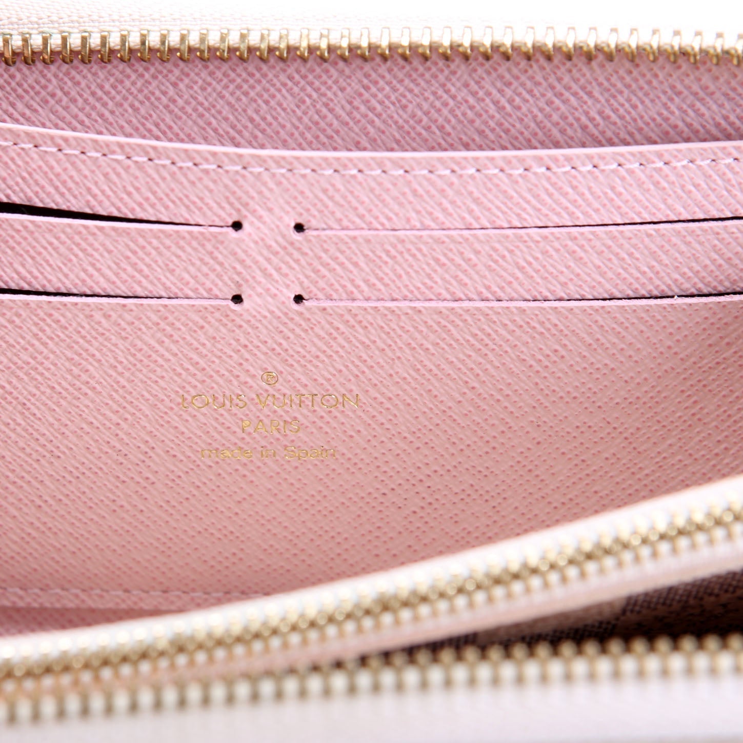 Clemence Wallet Damier Azur