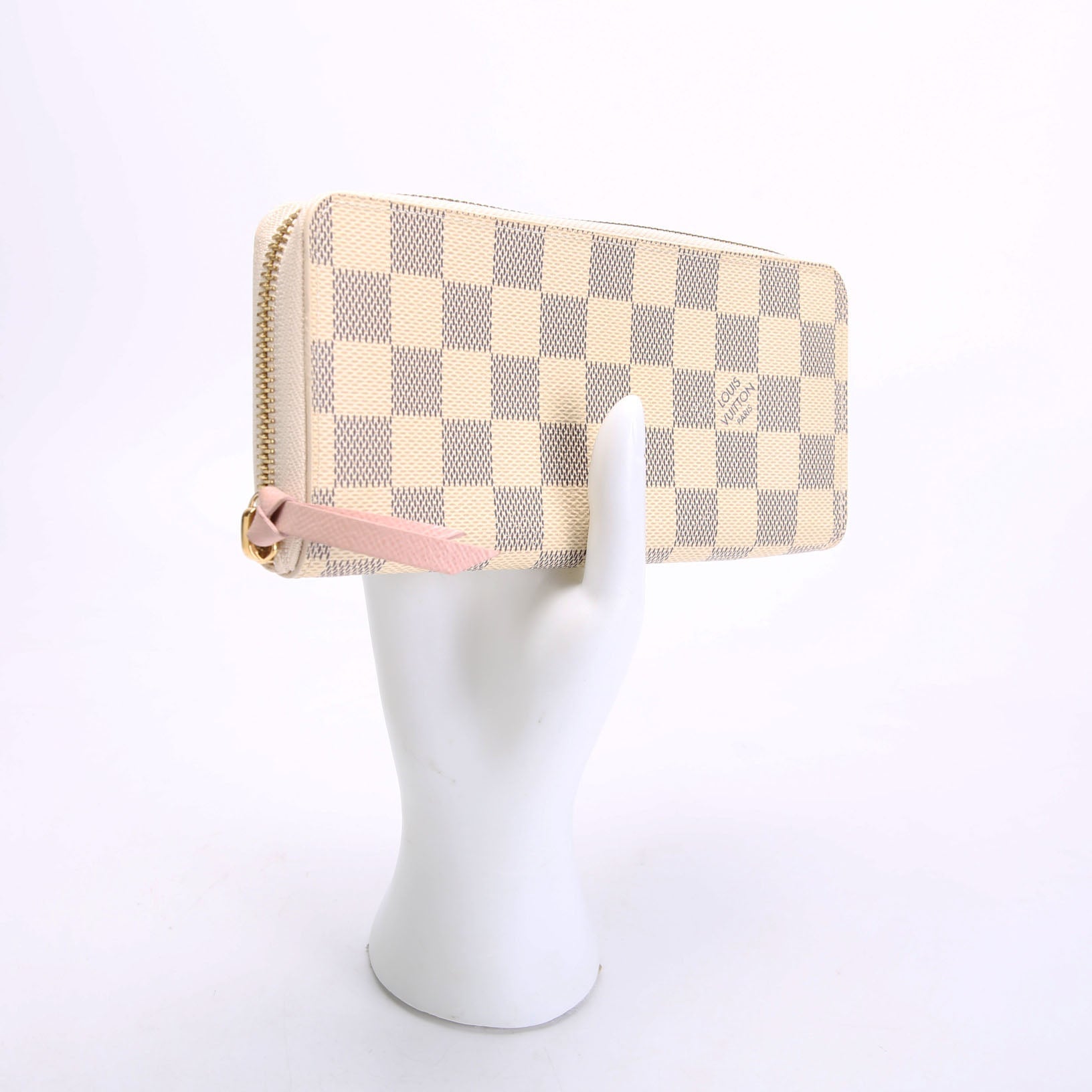Clemence Wallet Damier Azur