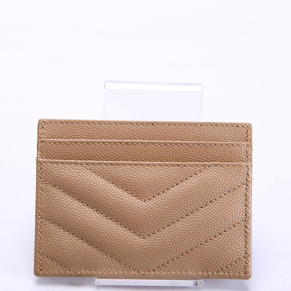 Grain De Poudre Card Holder 423291 Tan