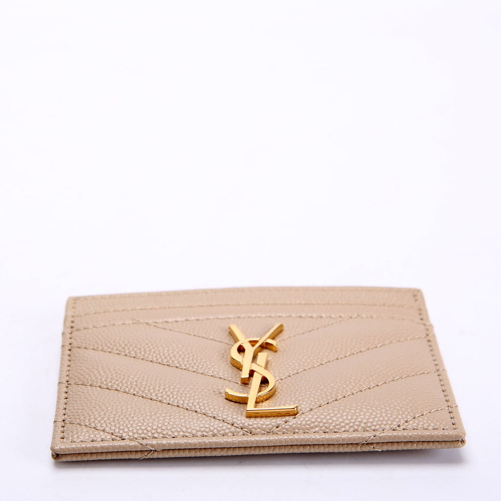 Grain De Poudre Card Holder 423291 Tan