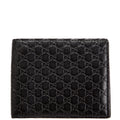 260987 Guccissima Bifold Wallet Black