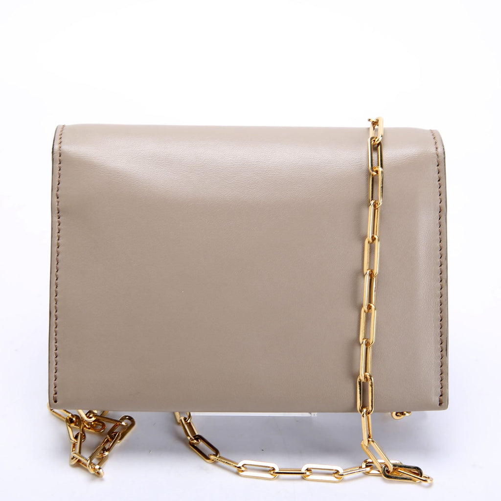 TF Small Chain Crossbody Taupe
