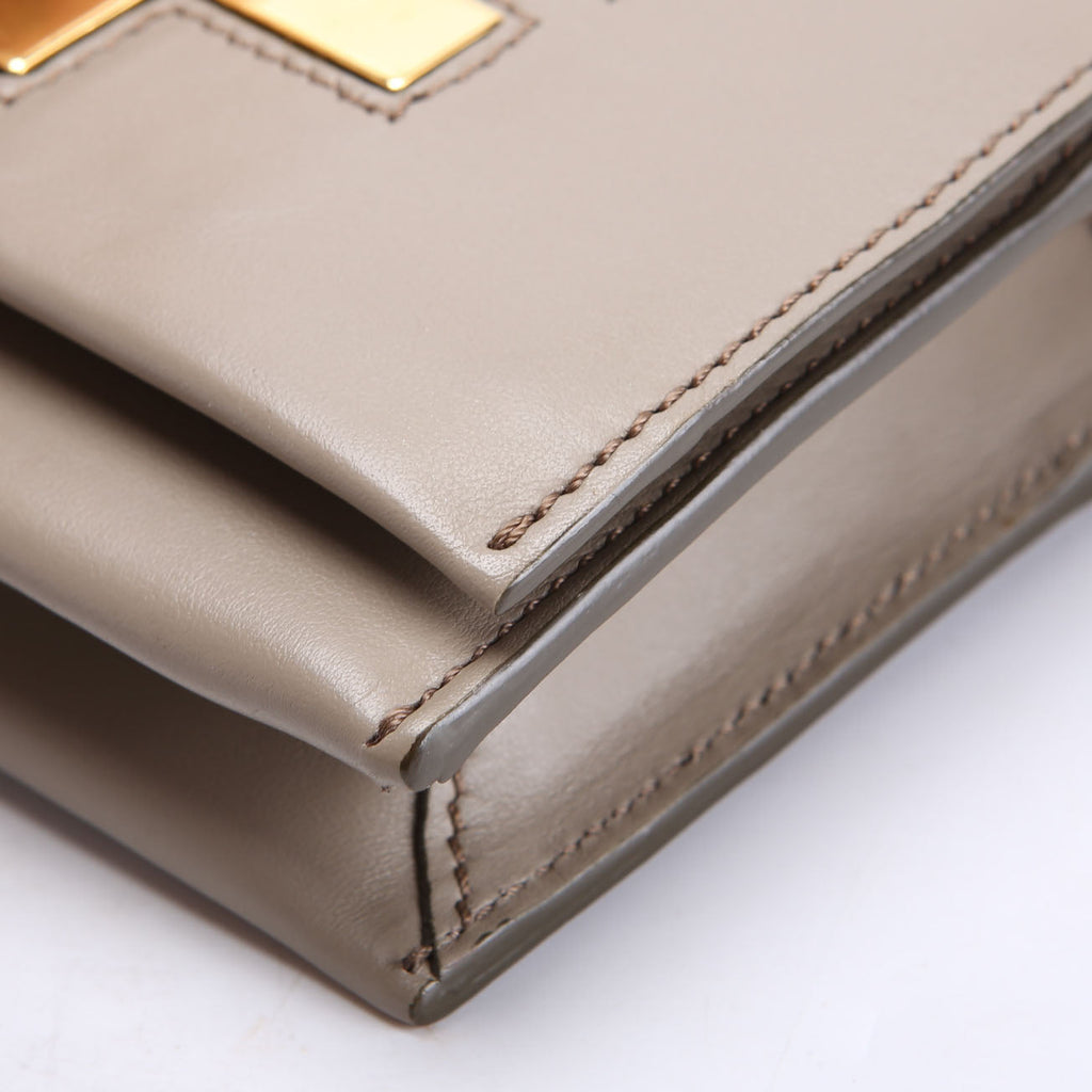 TF Small Chain Crossbody Taupe