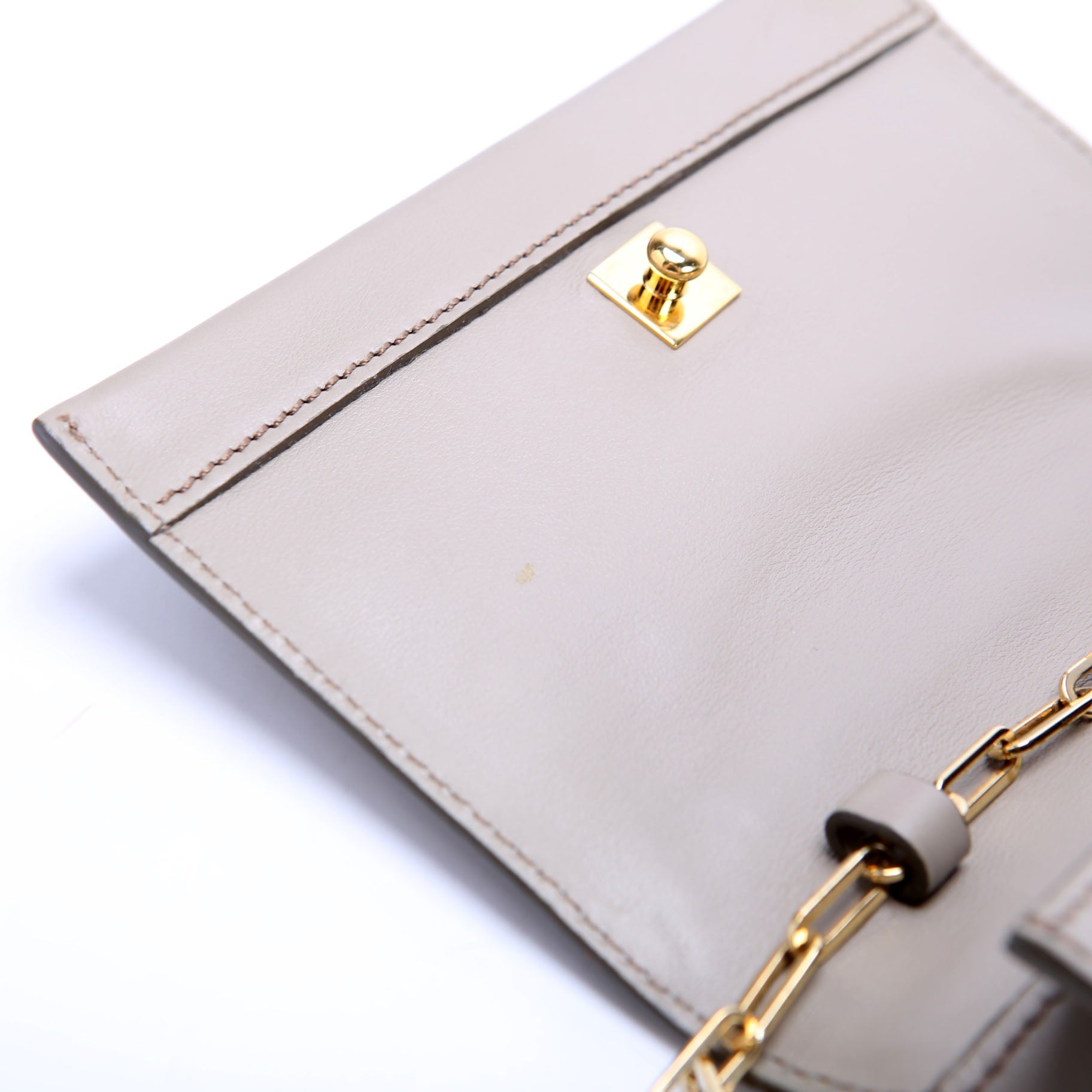 TF Small Chain Crossbody Taupe
