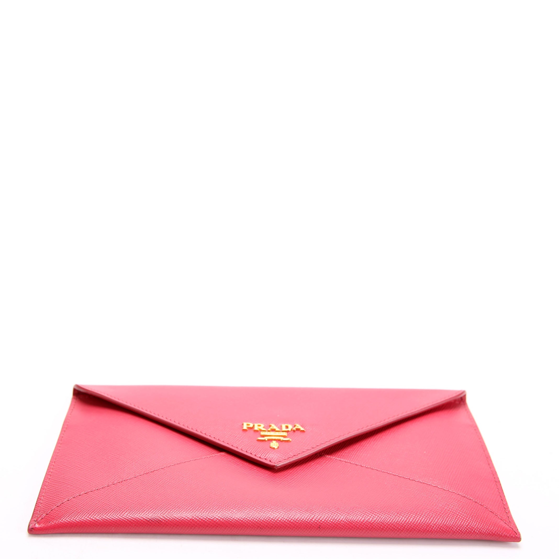 Prada Vitello Move Envelope Wallet Pink