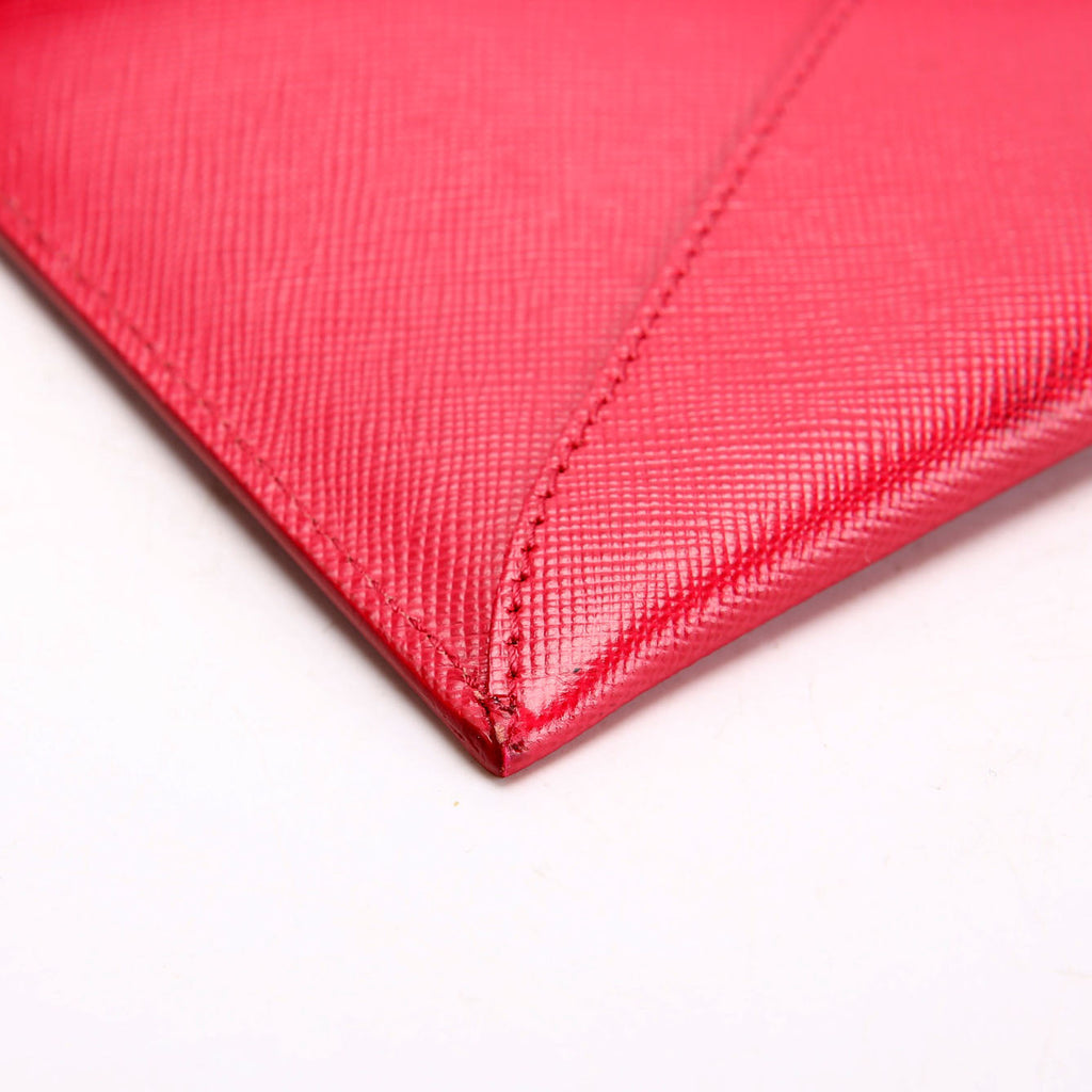 Prada Vitello Move Envelope Wallet Pink