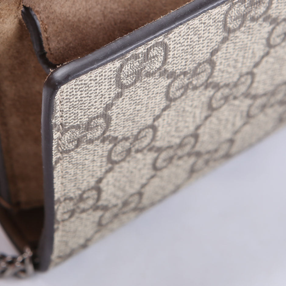 Gucci 476432 Dionysus GG Supreme Mini Brown