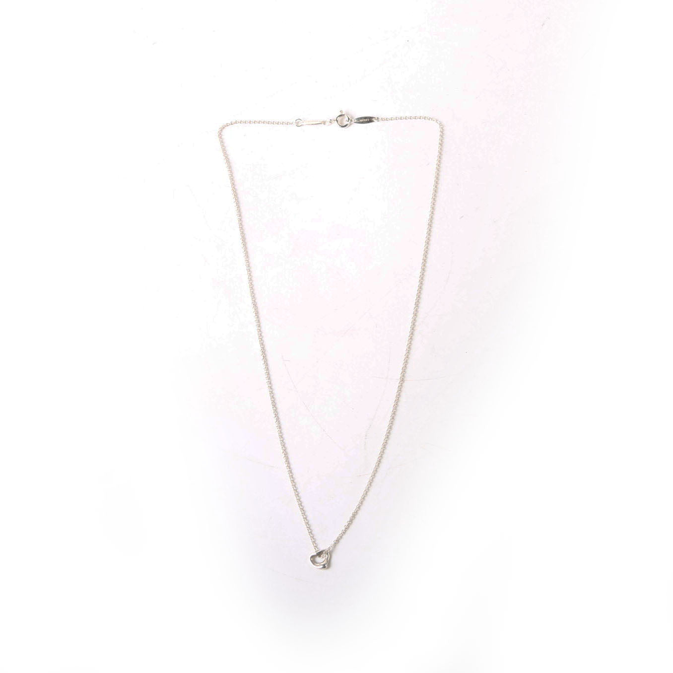 Peretti Open Heart 7MM Necklace 925