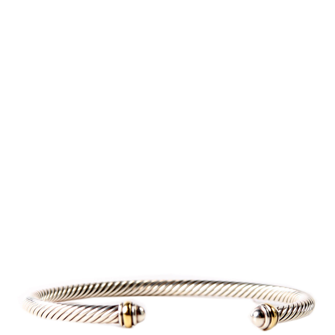 Classic Cable 4MM Bracelet 925/750