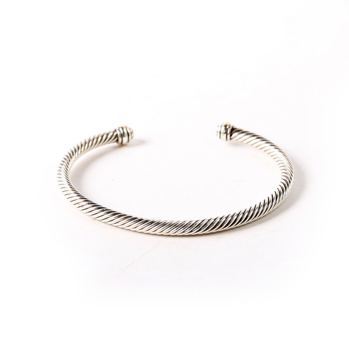 Classic Cable 4MM Bracelet 925/750