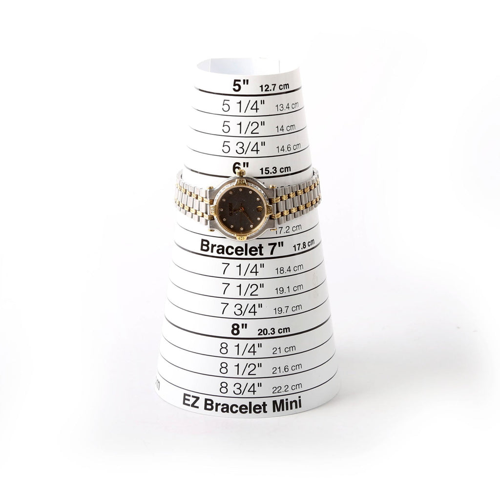 G Logo 9000L Stainless Steel/Diamond Watch Silver/Gold