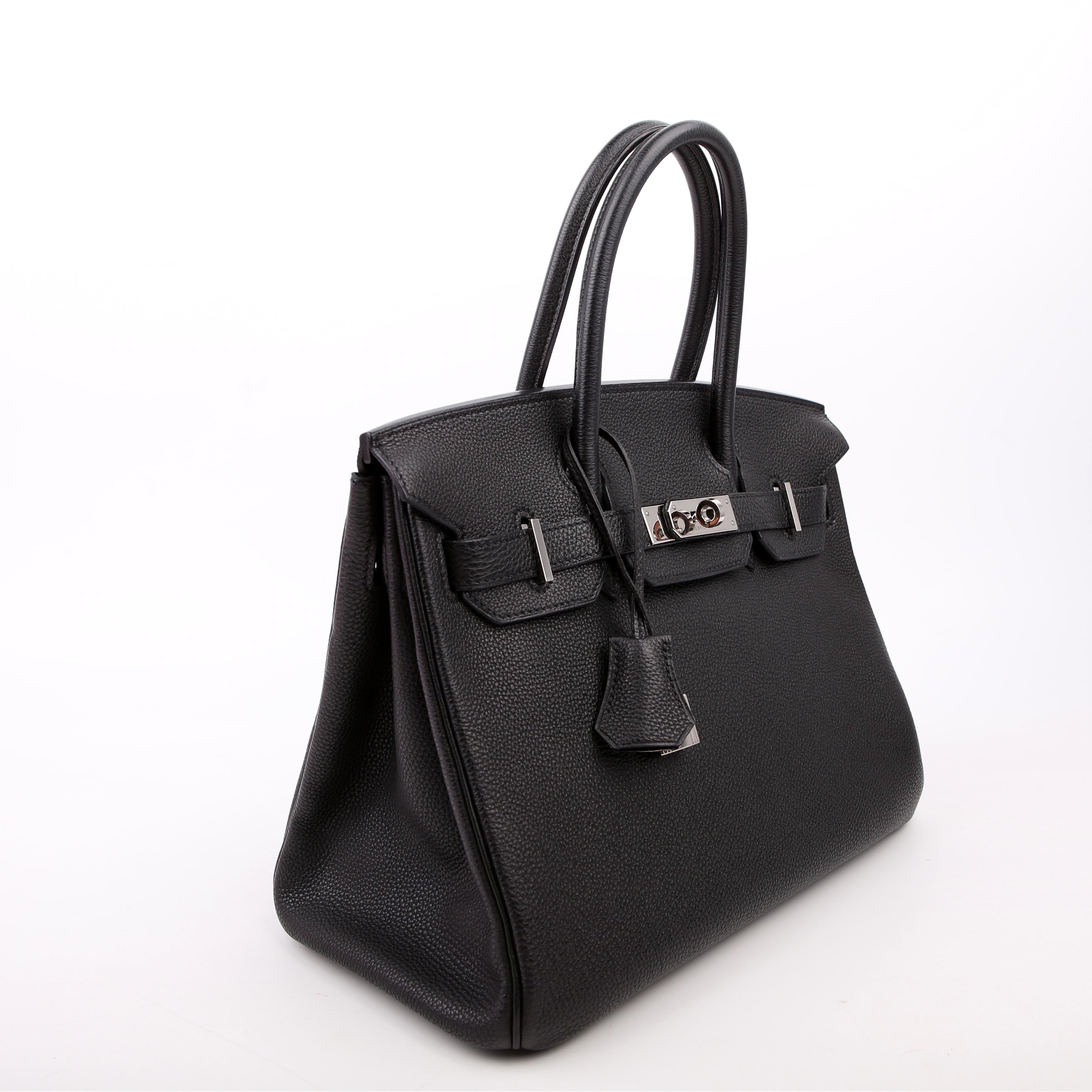 Birkin 30 Togo 2007 Black/Palladium