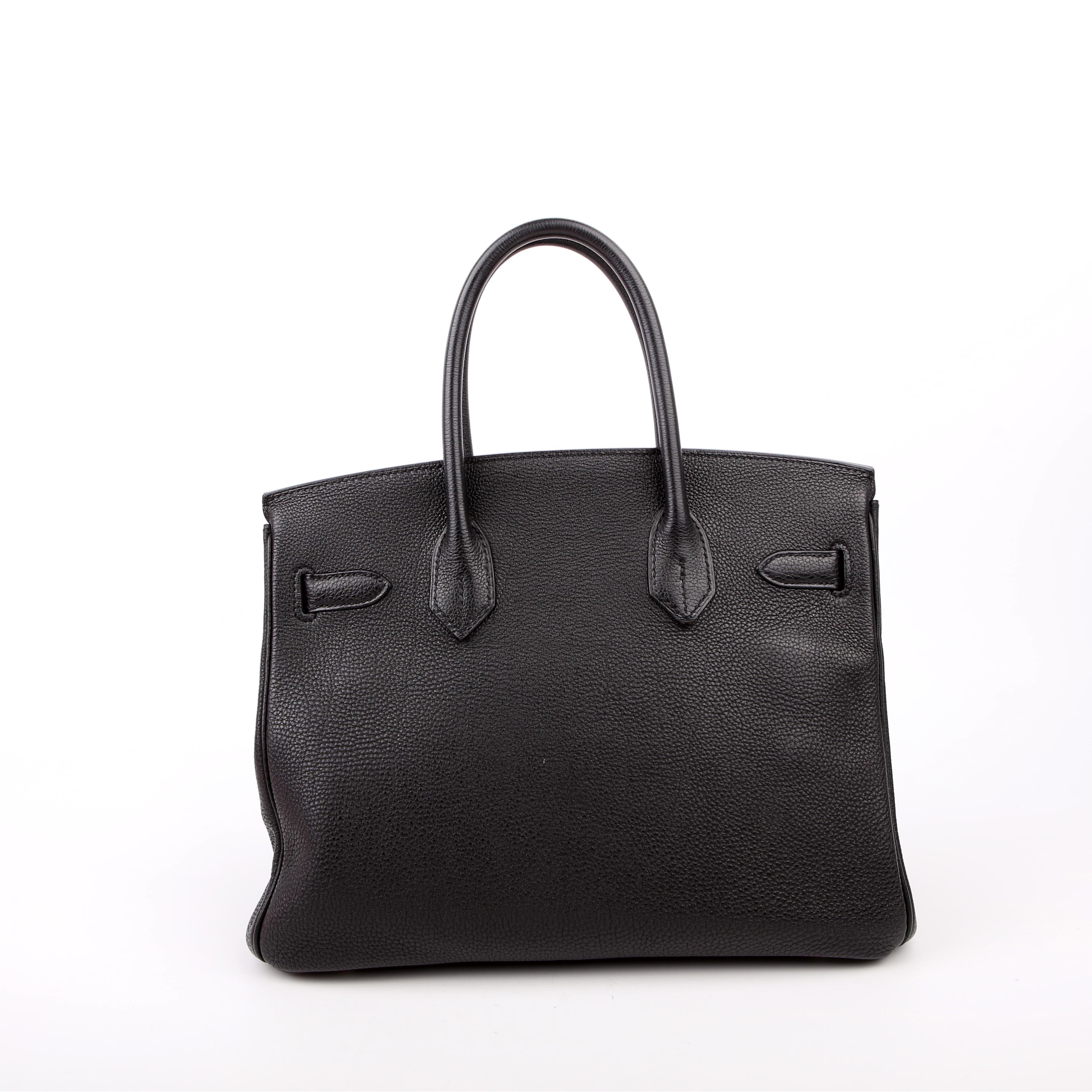 Birkin 30 Togo 2007 Black/Palladium