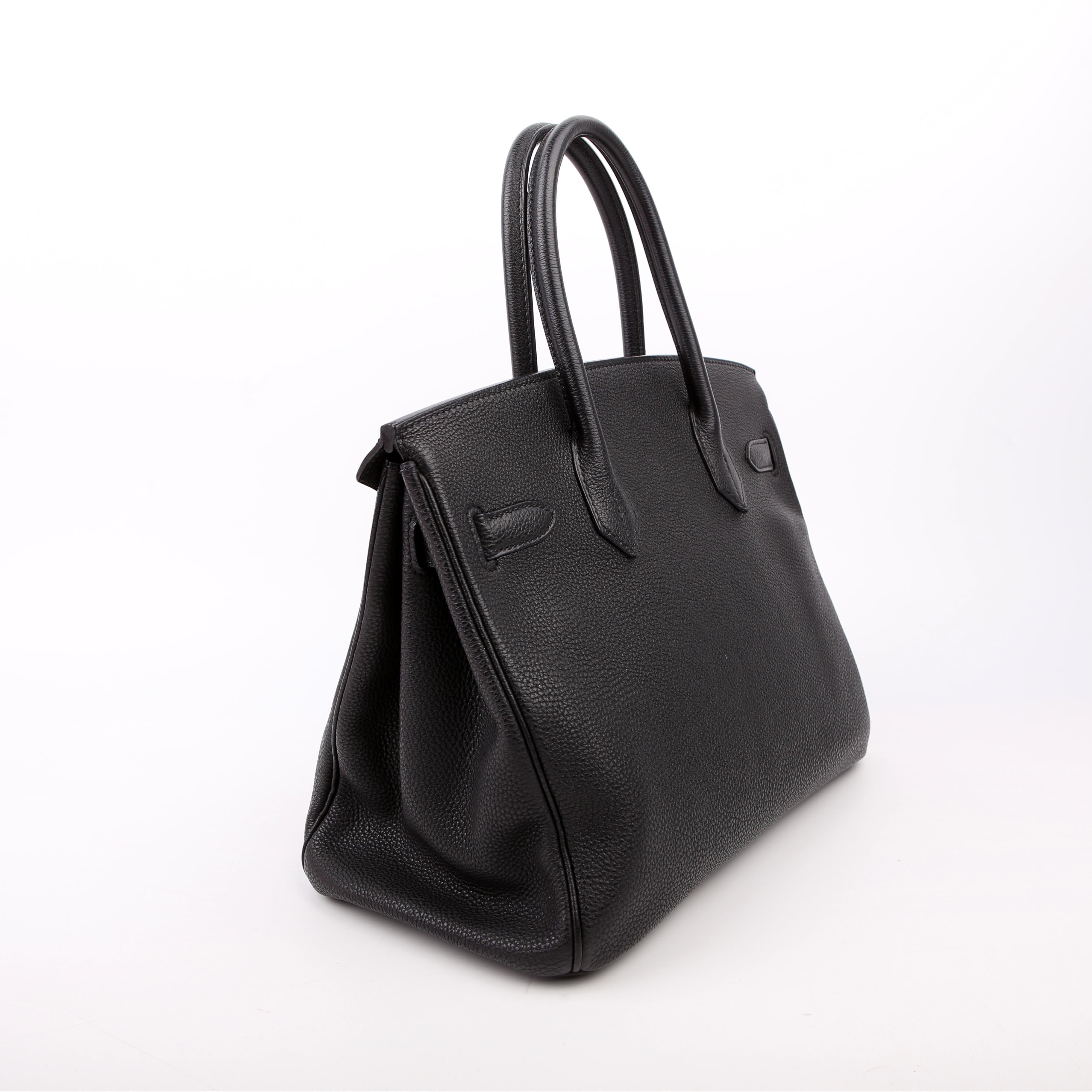 Birkin 30 Togo 2007 Black/Palladium