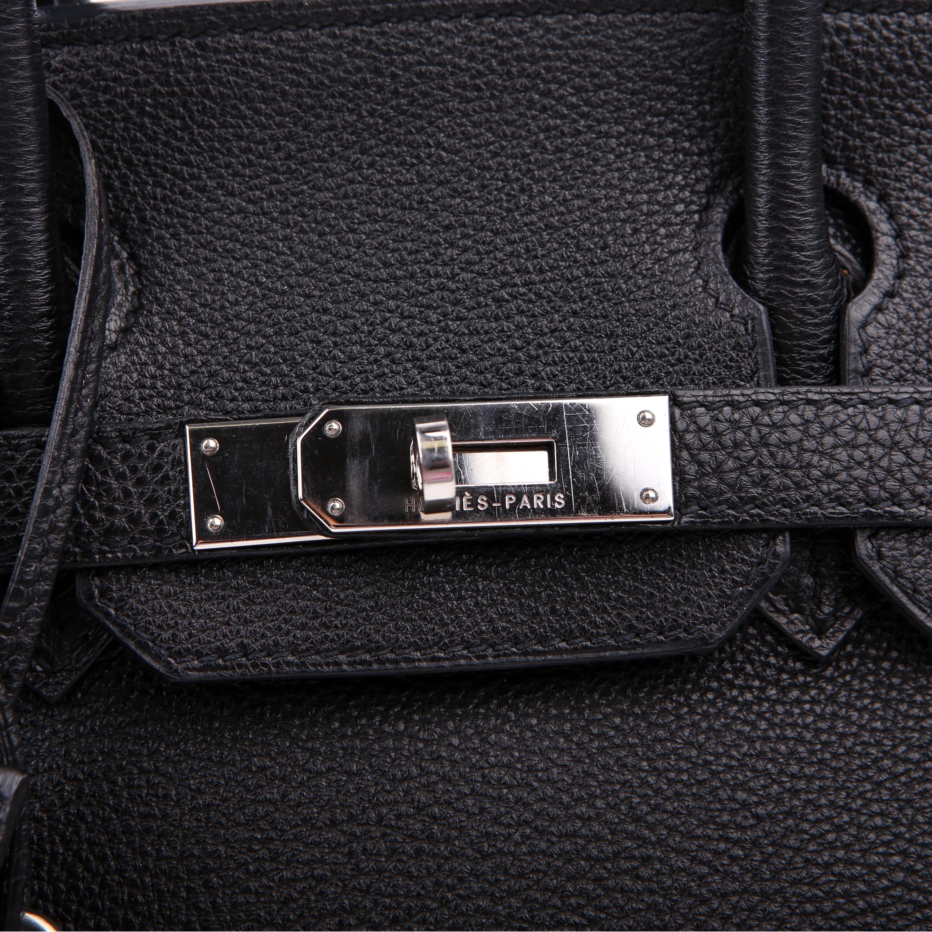 Birkin 30 Togo 2007 Black/Palladium