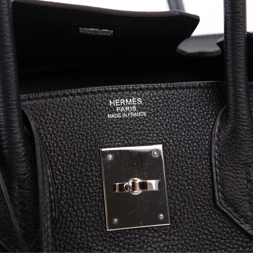 Birkin 30 Togo 2007 Black/Palladium