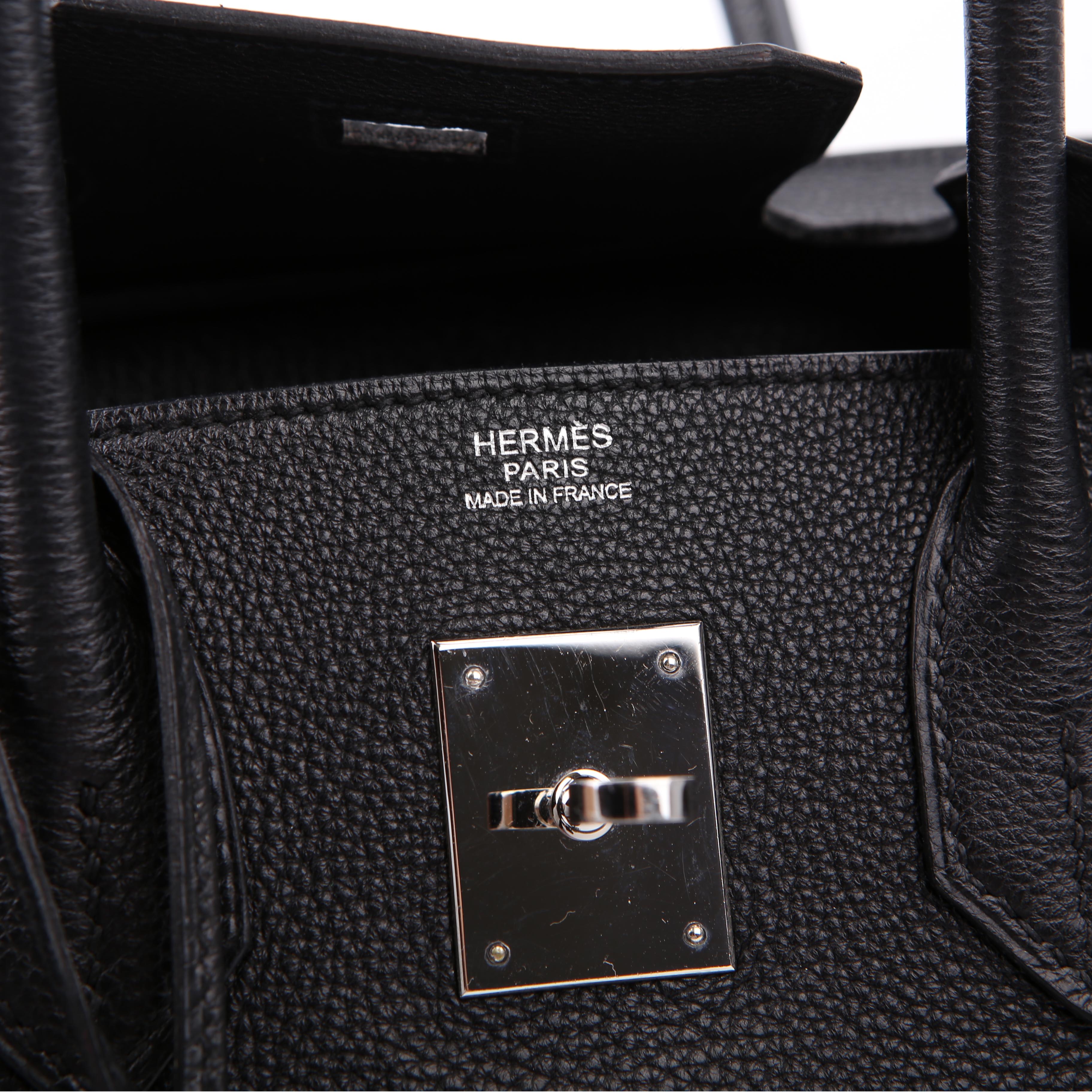 Birkin 30 Togo 2007 Black/Palladium