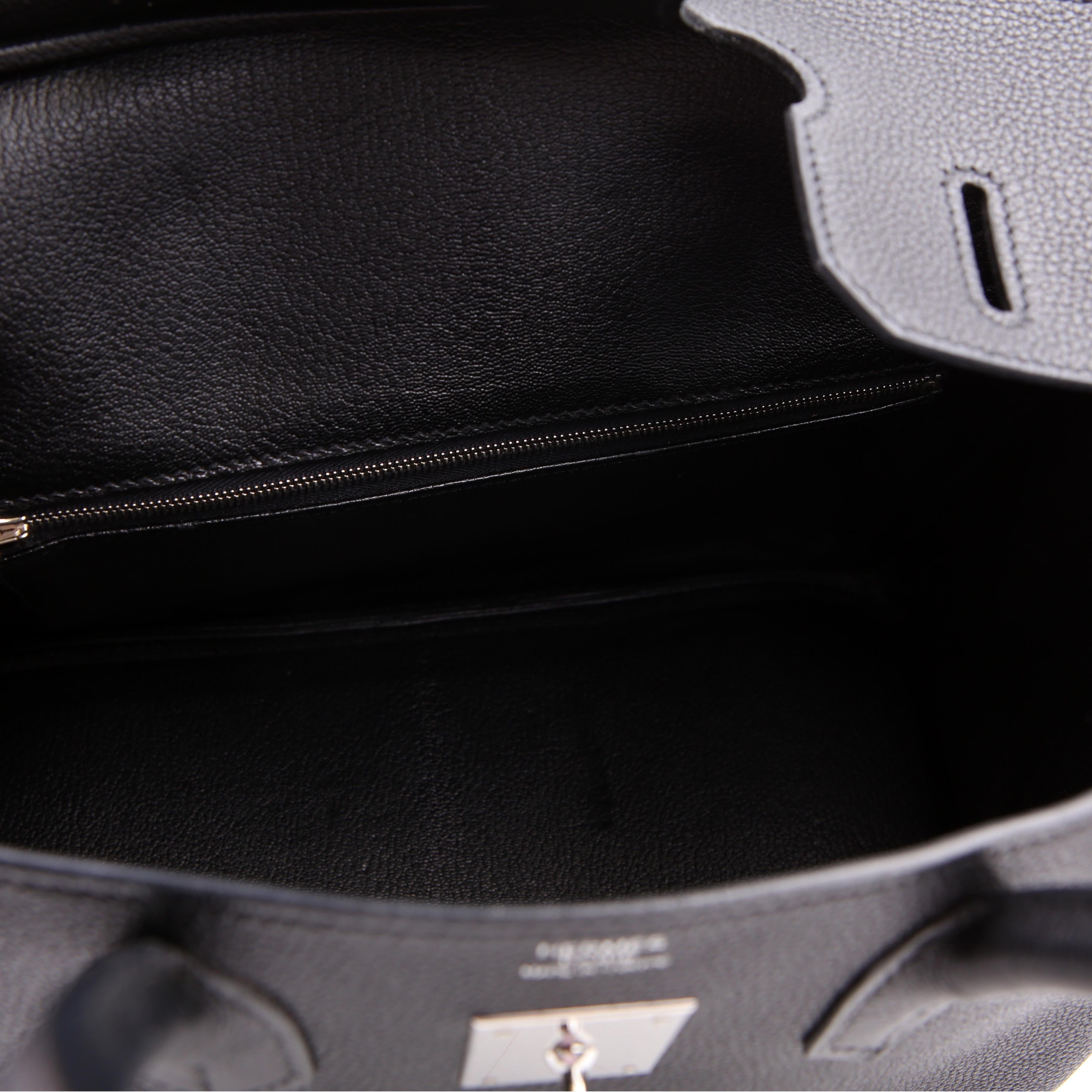 Birkin 30 Togo 2007 Black/Palladium