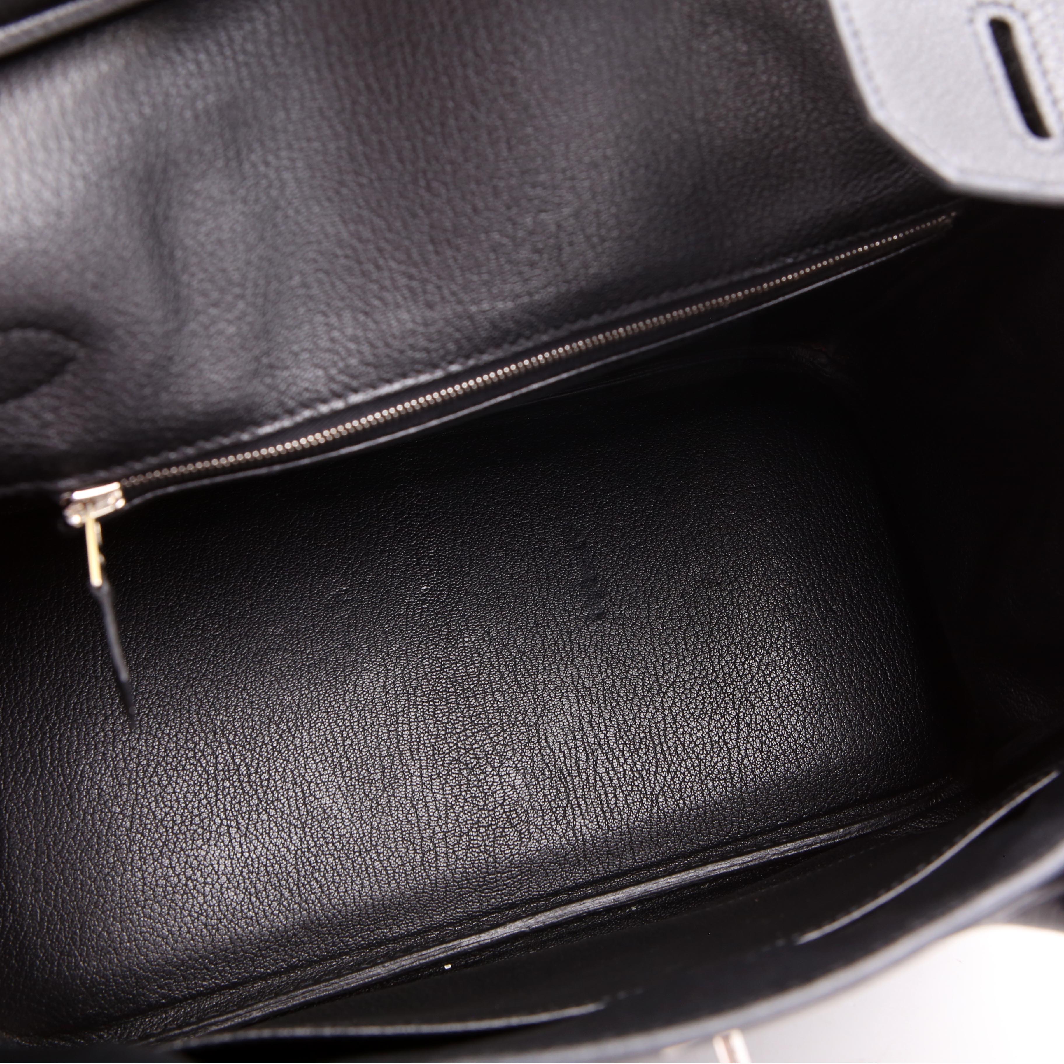Birkin 30 Togo 2007 Black/Palladium