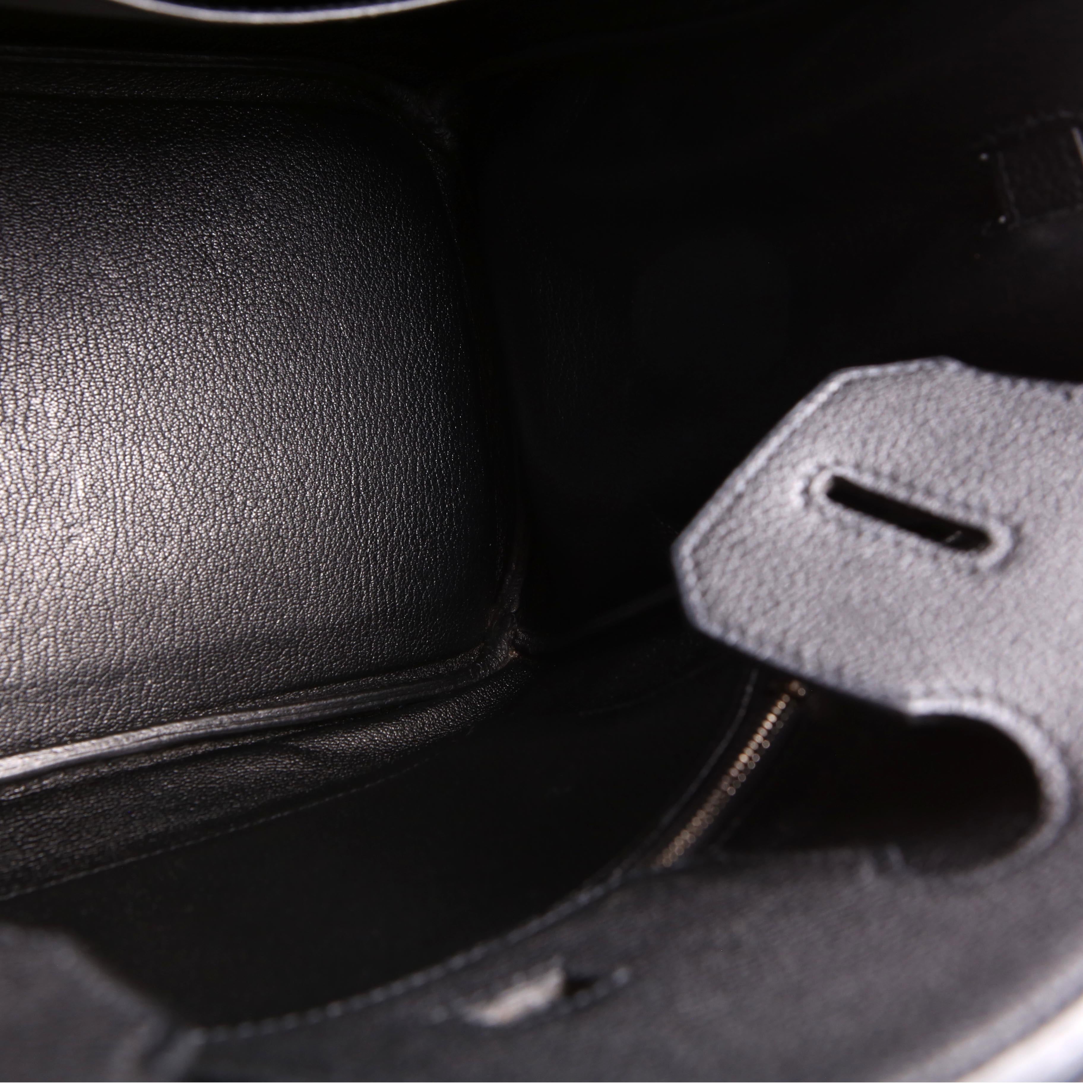 Birkin 30 Togo 2007 Black/Palladium