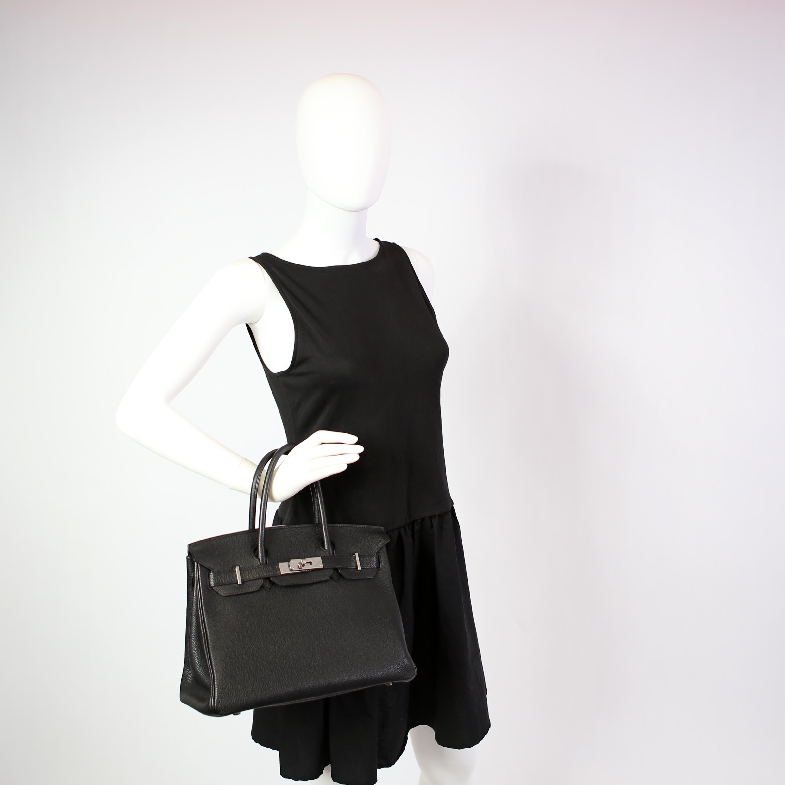 Birkin 30 Togo 2007 Black/Palladium